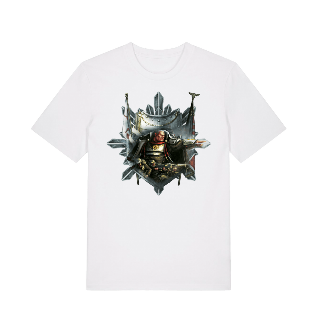 White Printed T-shirt Front